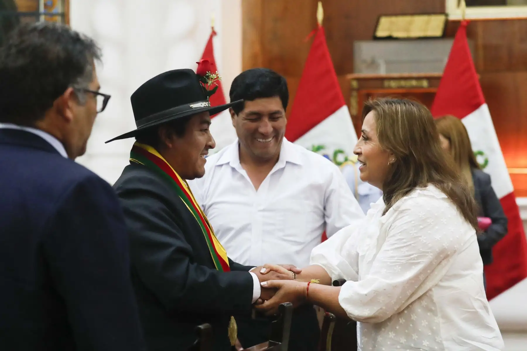Presidenta Dina Boluarte se reunió con alcaldes del Proyecto Macro Sur del Perú, organización formada por alcaldes distritales y provinciales de Apurímac, Arequipa, Cusco, Moquegua, Puno y Tacna. Foto: ANDINA/Presidencia Perú