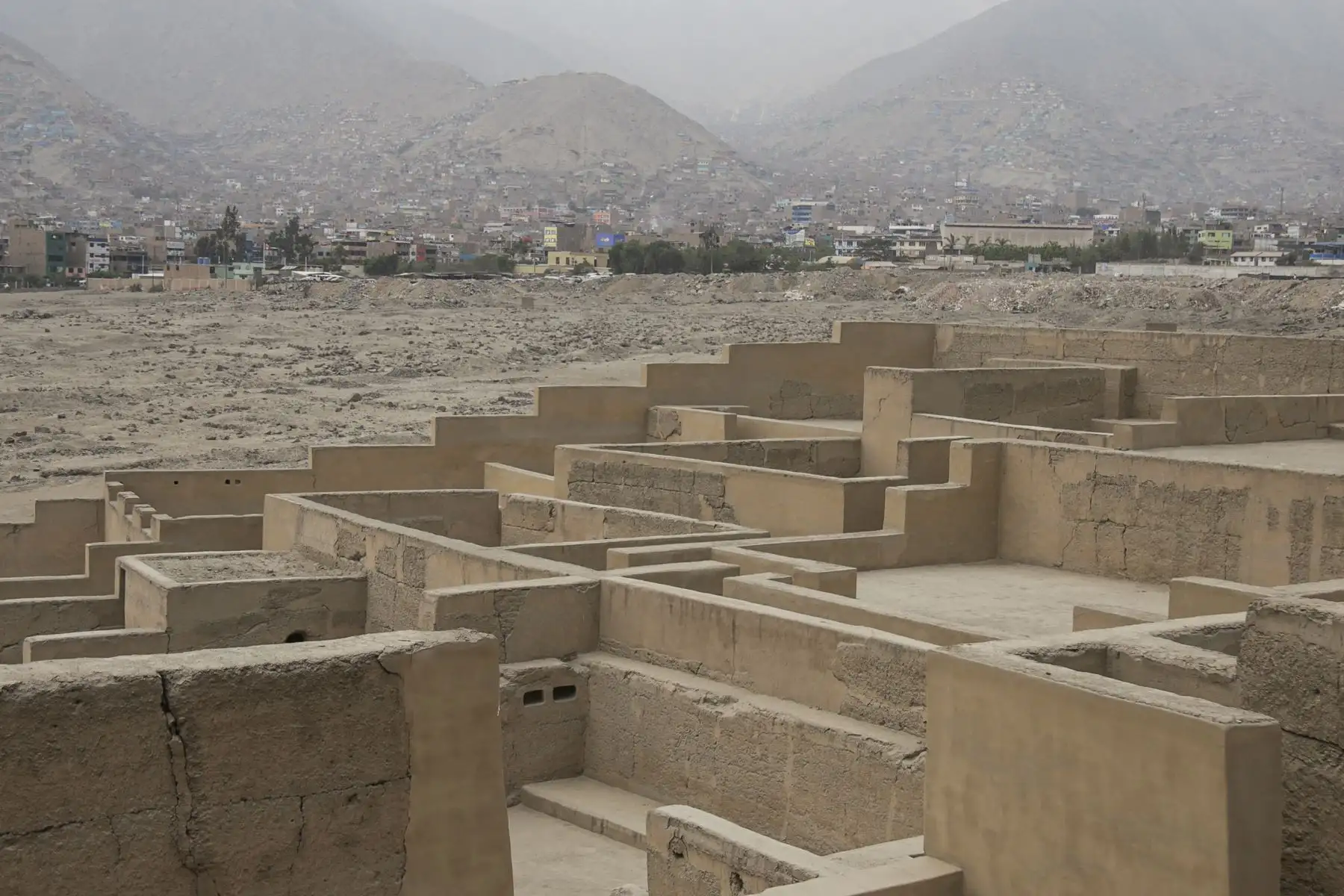 La Zona Arqueológica Monumental Huaycán de Pariachi fue declarada Patrimonio Cultural de la Nación en el año 2000. ANDINA/ Mincul