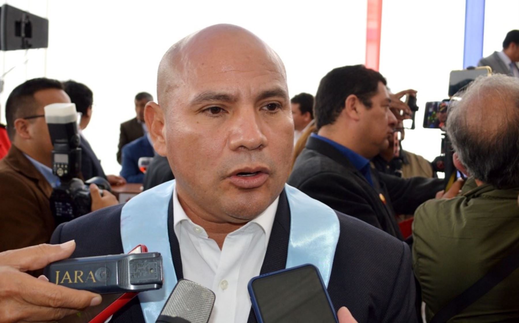 Joaquín Ramírez, alcalde de Cajamarca. Foto: cortesía.