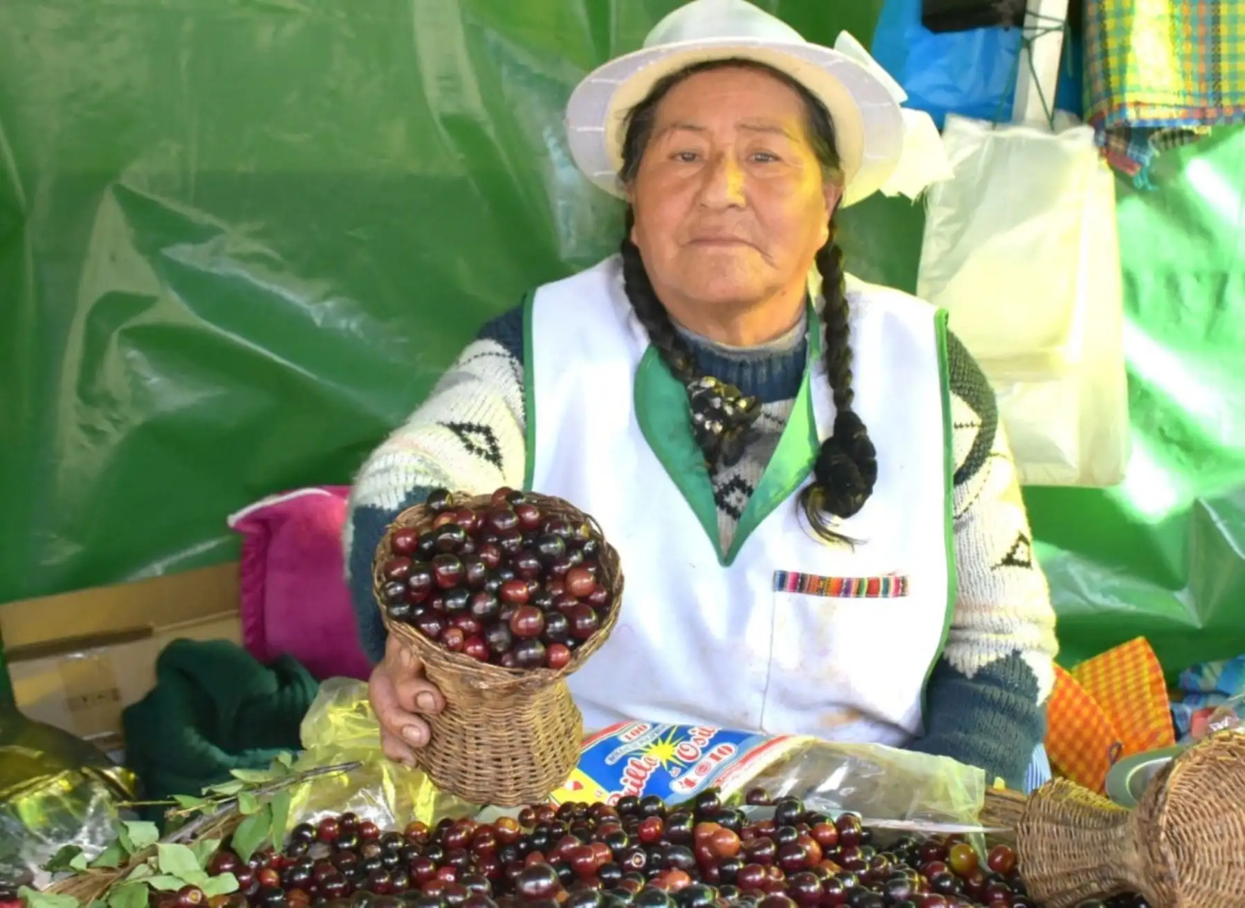 La municipalidad del distrito de Huamancaca Chico, ubicado en la provincia de Huancayo, organiza este fin de semana el Festival de las Guindas, el principal producto de la zona para dinamizar la economía local. Foto: Pedro Tinoco.