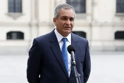Vicente Romero, ministro del Interior. ANDINA/Prensa Presidencia