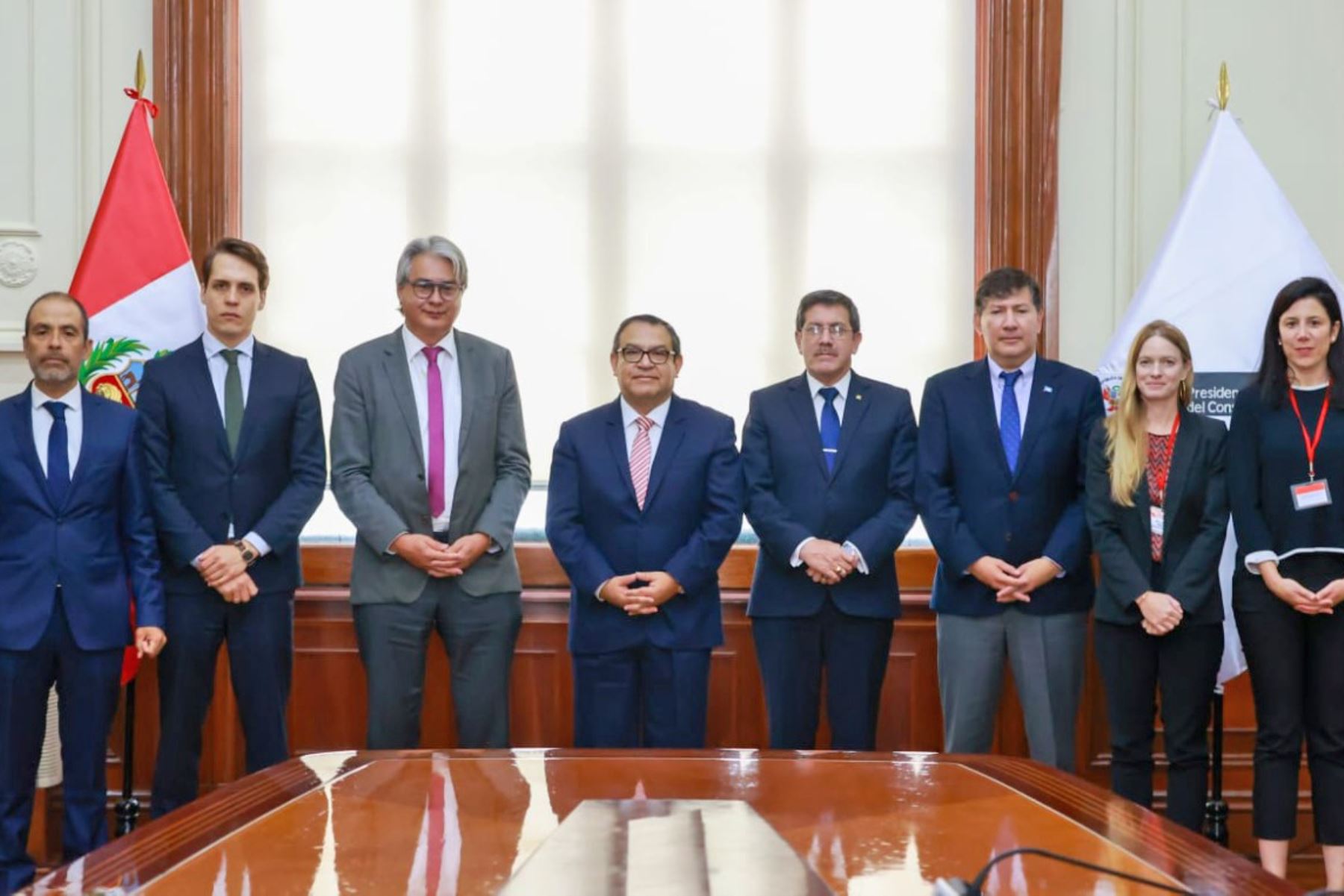 Presidente del Consejo de Ministros, Alberto Otárola, se reunió con Christian Salazar, enviado especial del alto comisionado de las Naciones Unidas para los Derechos Humanos.