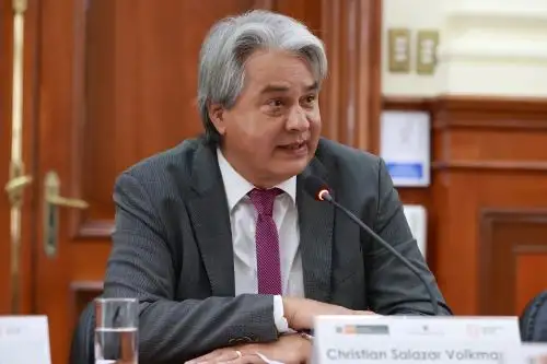 Christian Salazar Volkmann, enviado del alto comisionado de las Naciones Unidas para los Derechos Humanos.