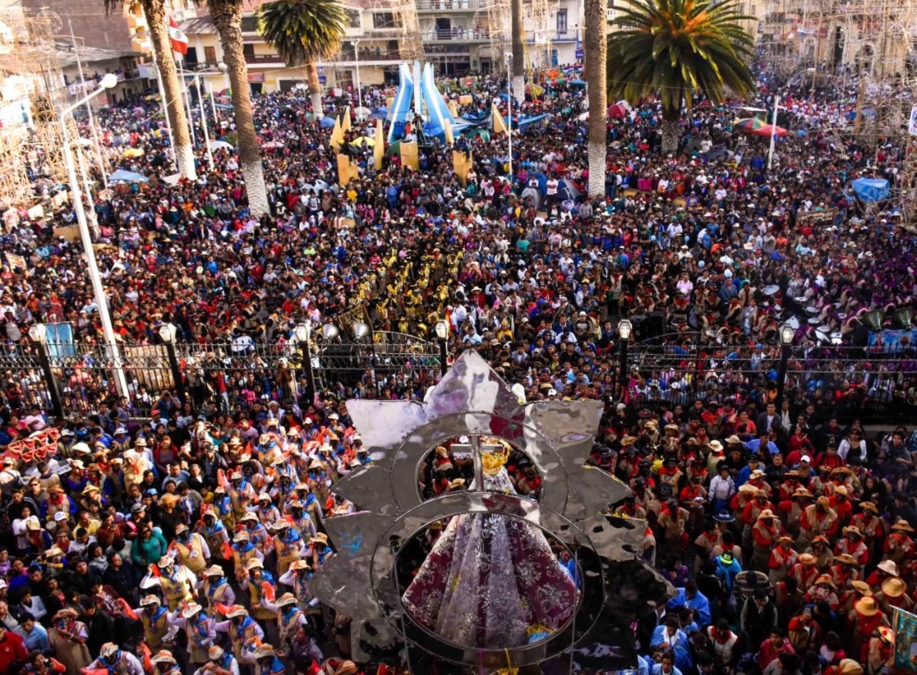 El Arzobispado Metropolitano de Trujillo canceló la peregrinación de la venerada Virgen de la Puerta de Otuzco a Trujillo luego que el Gobierno declarara en emergencia a la región La Libertad. Foto: Luis Puell