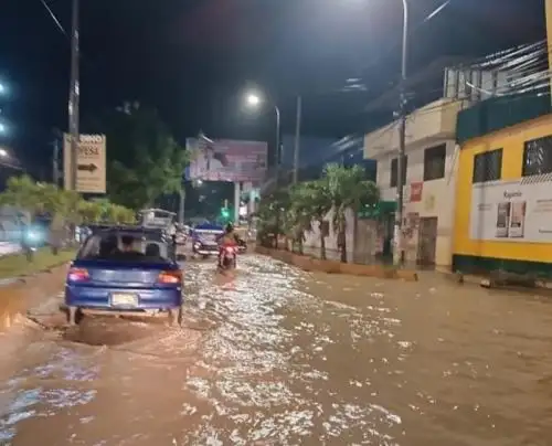 El Senamhi pronostica acumuilados plviales por encima de los 55 mm/día en la costa de Piura y Tumbes. Cortesía