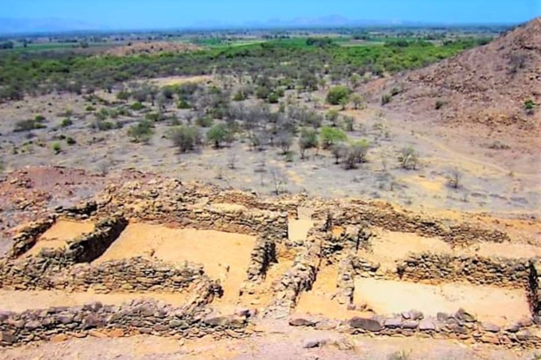 El sitio arqueológico de Jotoro forma parte del legado Chimú en la región Lambayeque. ANDINA/Difusión
