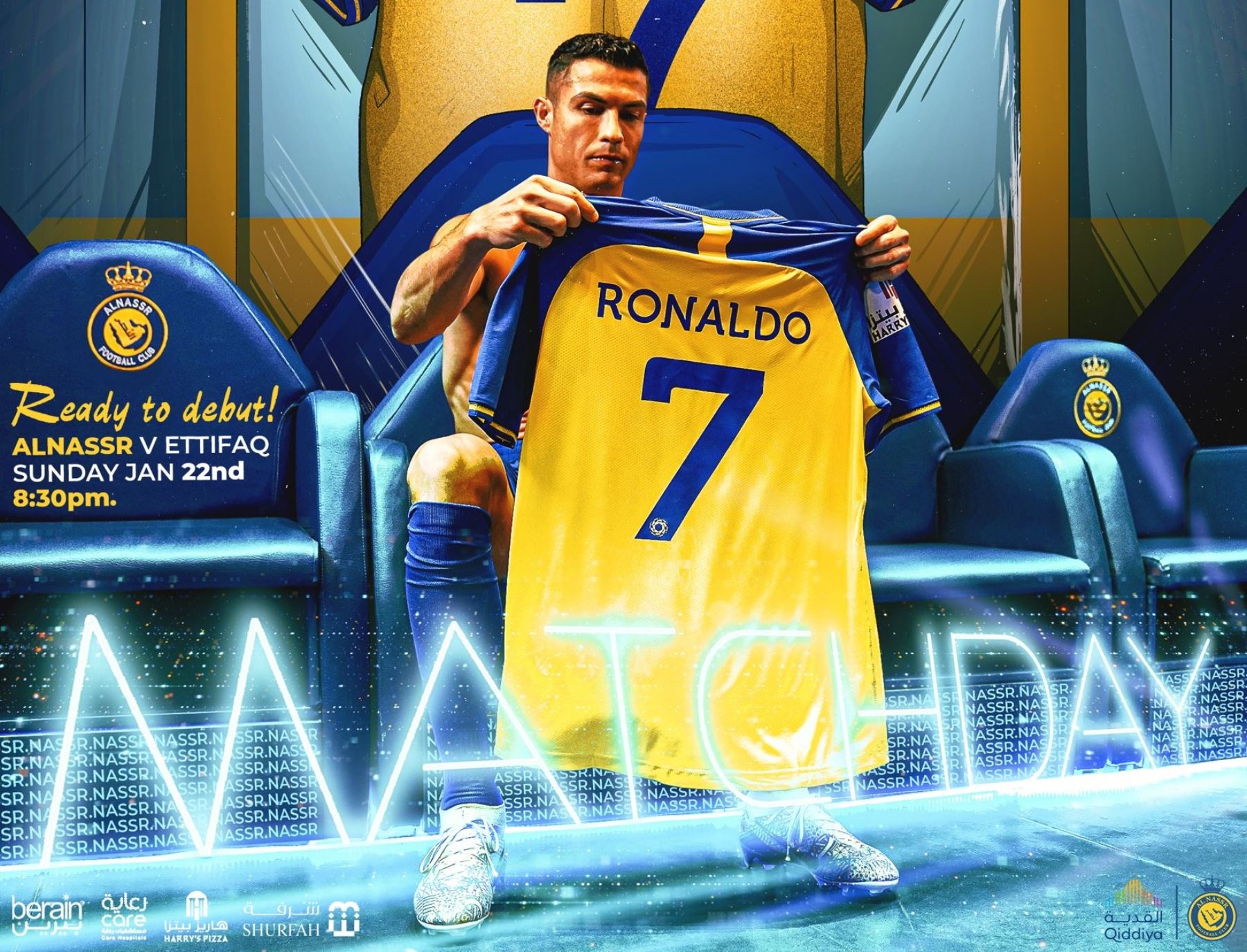 Cristiano Ronaldo inicia hoy una nueva aventura con la camiseta del Al-Nassr de Arabia Saudita