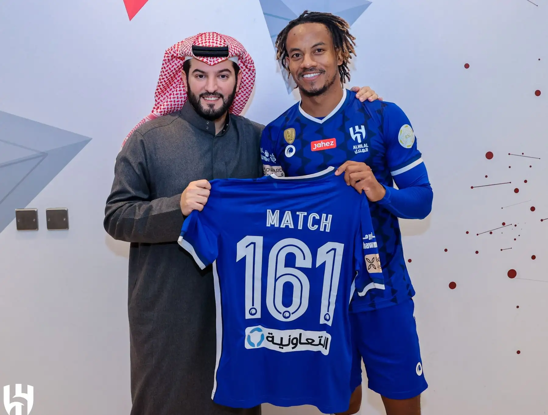 André Carrillo se convirtió en el jugador extranjero con más partidos en el Al-Hilal