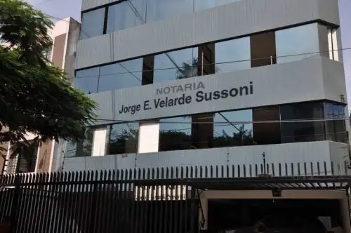 Notaría en San Isidro fue escenario de un asalto donde un hombre perdió la vida. ANDINA/ Internet.