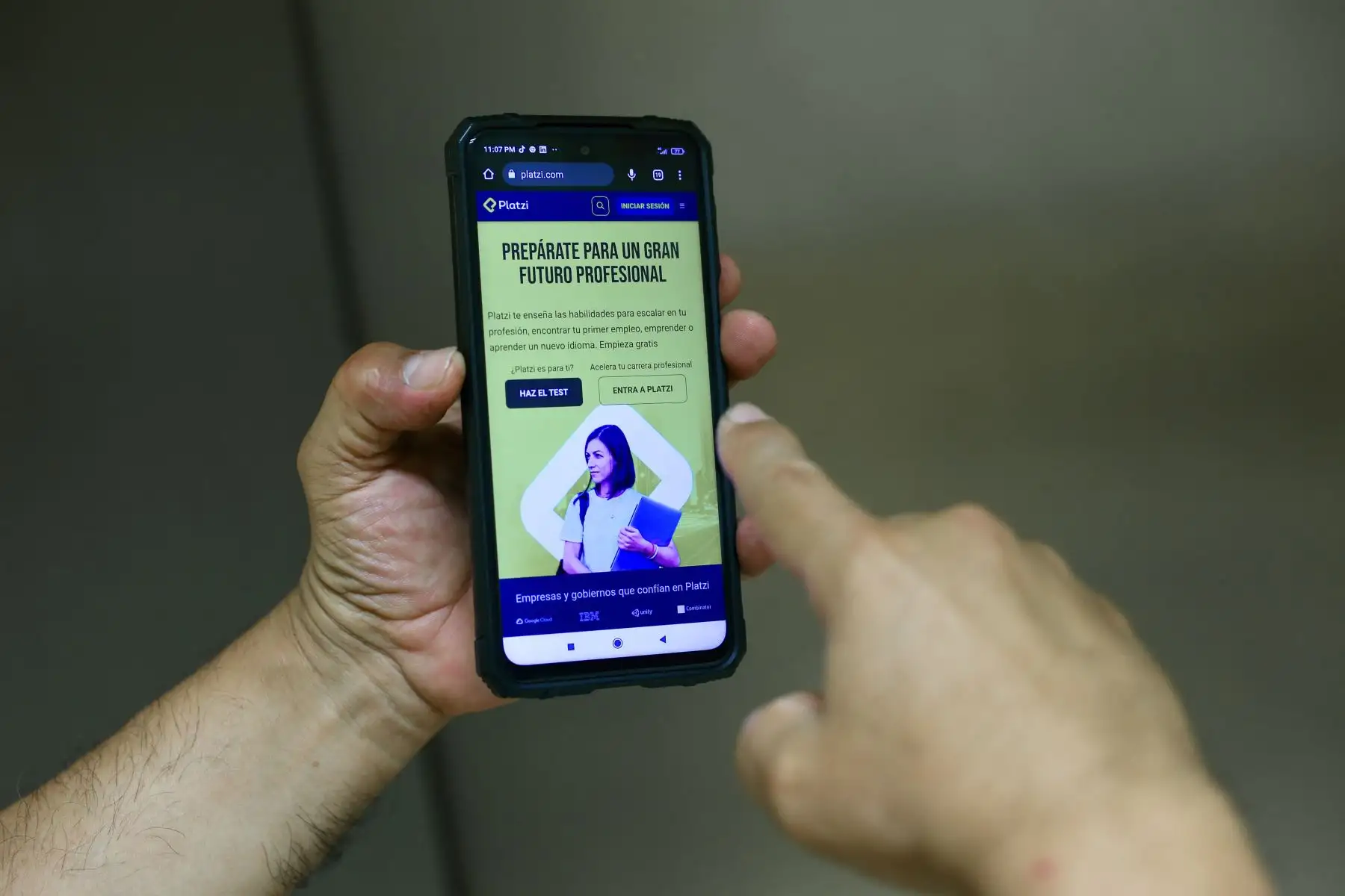 Platzi es la plataforma edtech más exitosa en América Latina con 5 millones de usuarios en todo el mundo.Foto: ANDINA/Ricardo Cuba