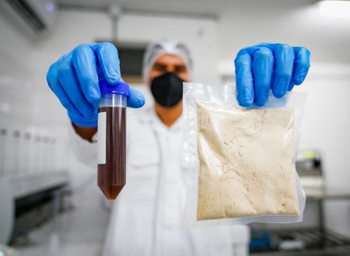 Especialistas del CITEpesquero Callao elaboraron concentrado proteico para mejorar la calidad de los camarones. Foto: ANDINA/Difusión