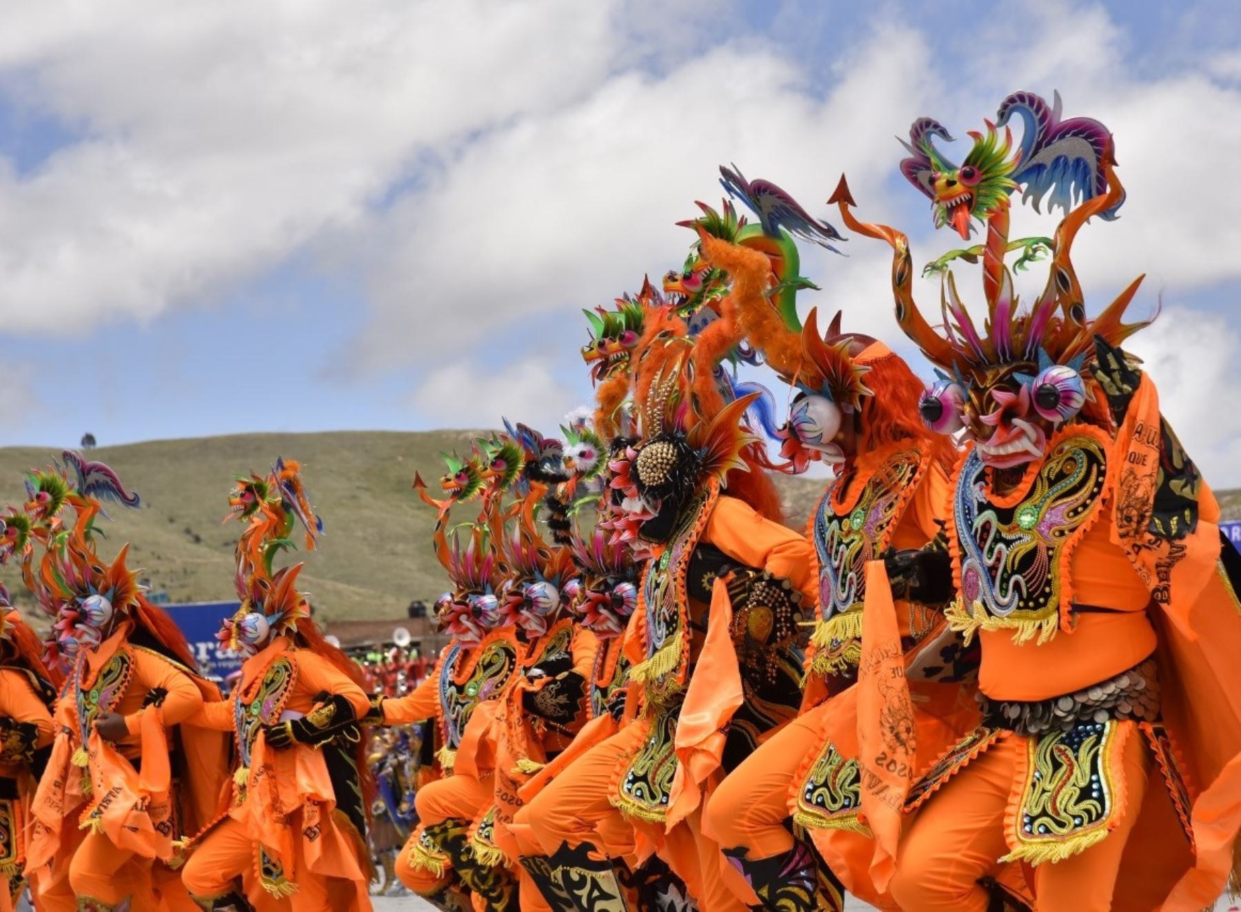 Esta tarde se decidirá en Puno si se realiza o no los concursos de danzas y trajes de luces que se realizan en la Festividad de la Virgen de la Candelaria. Foto: Juan Humberto Ccopa