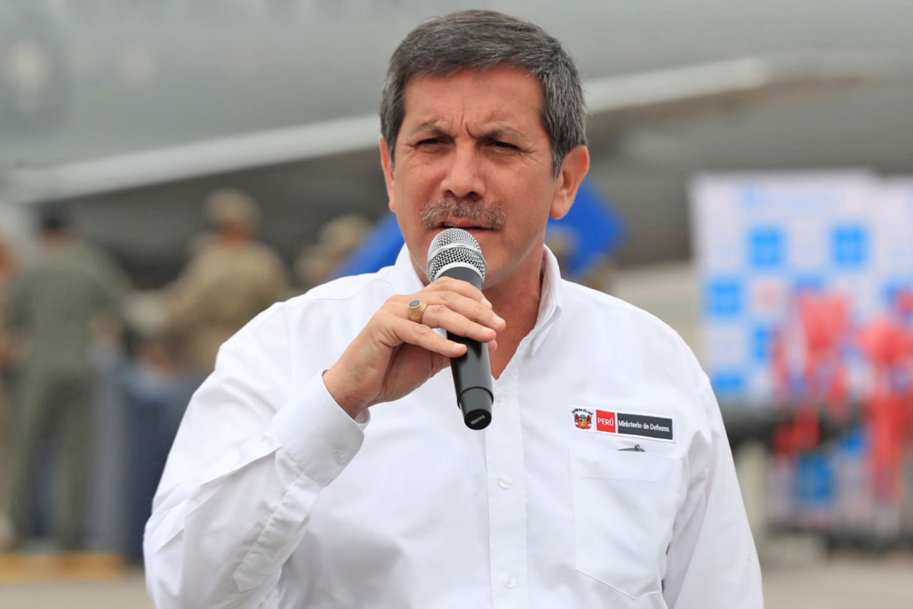 Ministro de Defensa, Jorge Chávez Cresta