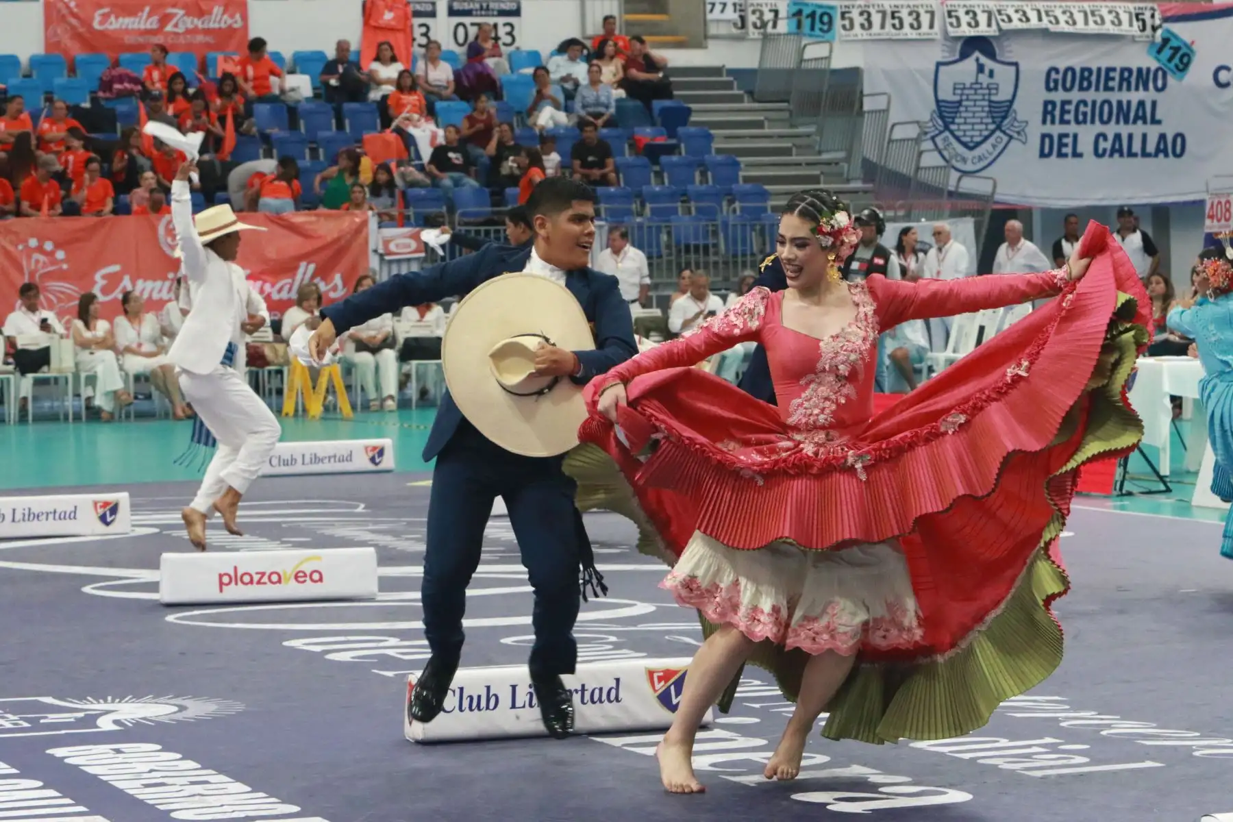 La marinera fue la primera danza declarada Patrimonio Cultural de la Nación. ANDINA/Hector Vinces.