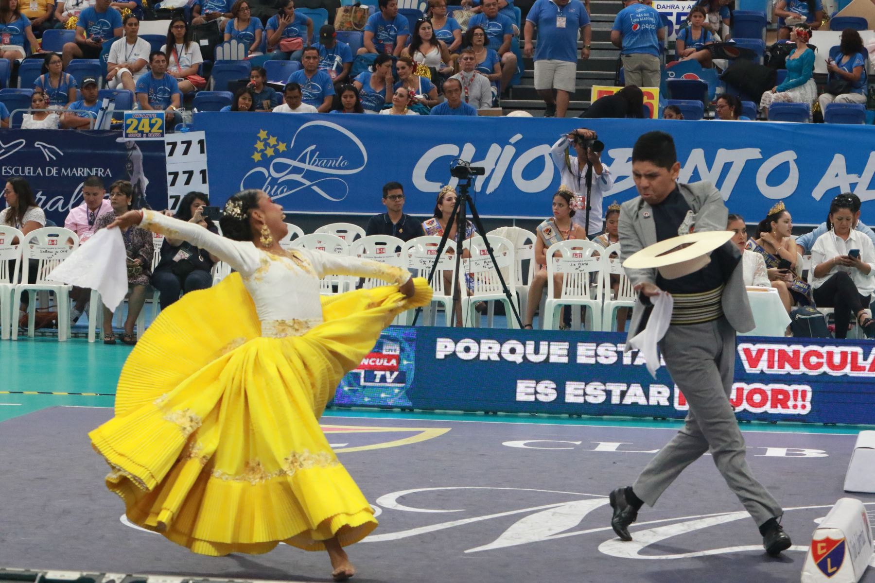 Concurso Nacional y Mundial de Marinera en el Callao.FOTO:andina/Hector Vinces.