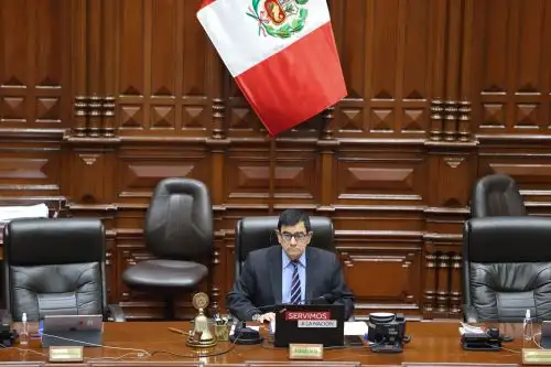 Presidente del Congreso, José Williams. ANDINA/Andrés Valle