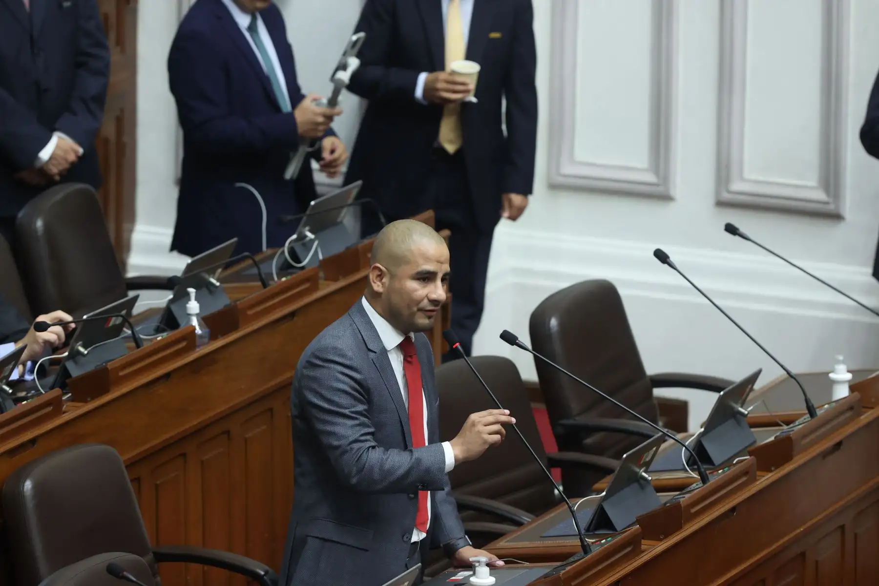 Congresista Arturo Alegría, actual portavoz de la bancada de Fuerza Popular. ANDINA/Andrés Valle