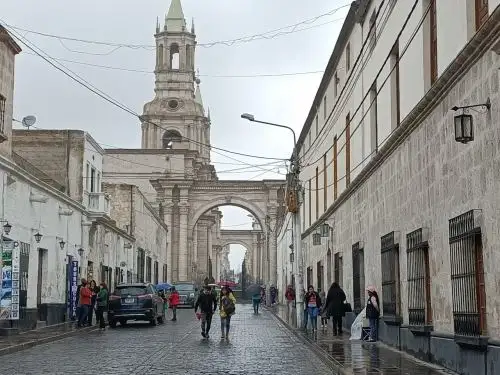 La ciudad de Arequipa volverá a soportar lluvias de ligera a moderada intensidad en los próximos días, anunció el Senamhi. Foto: Rocío Méndez