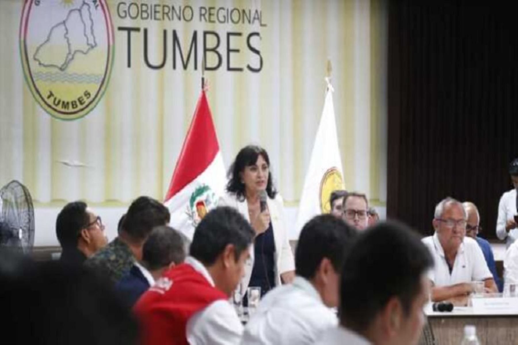 La viceministra de Salud Pública, María Elena Aguilar, cumplió una agenda de trabajo en la región Tumbes, con el fin de fortalecer el sistema sanitario.