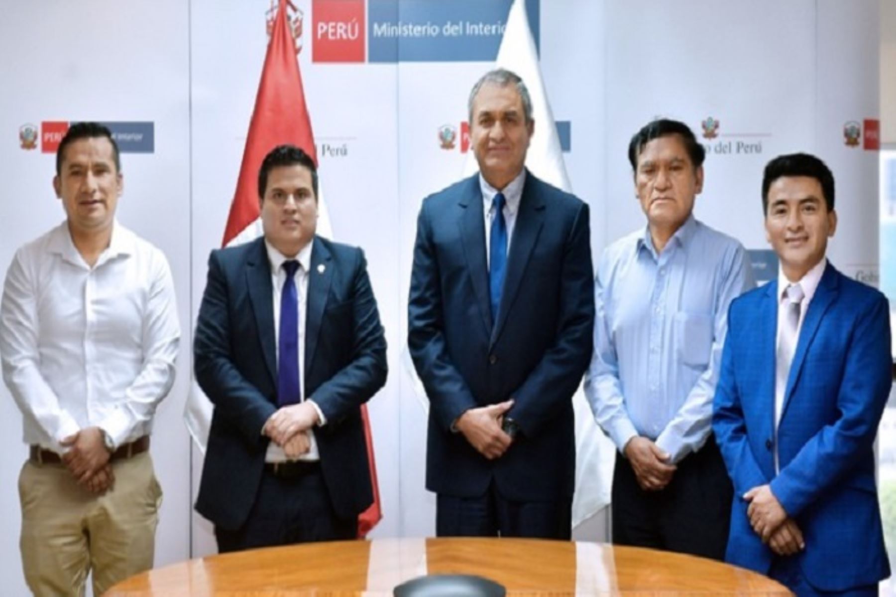 El ministro Vicente Romero les aseguró a los alcaldes que contarán con todo el apoyo del sector y de la Policía Nacional del Perú.