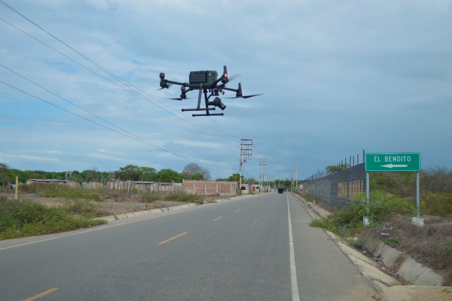 Tumbes: Levantan imágenes con dron por el tráfico de tierras