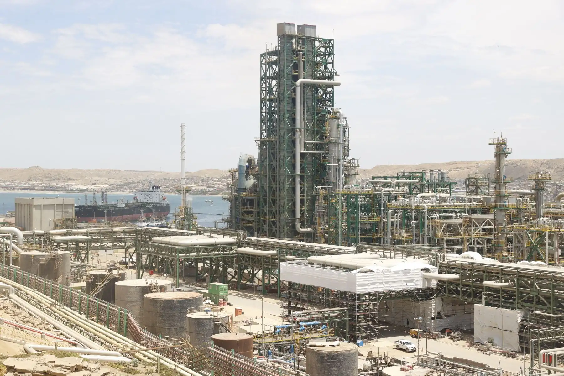 Nueva Refinería Talara. ANDINA/Prensa Presidencia
