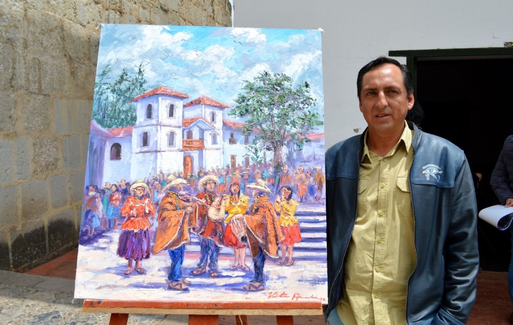 La Escuela del Carnaval muestra su arte inspirado en la tradicional fiesta popular que se celebra en Cajamarca. ANDINA/Difusión