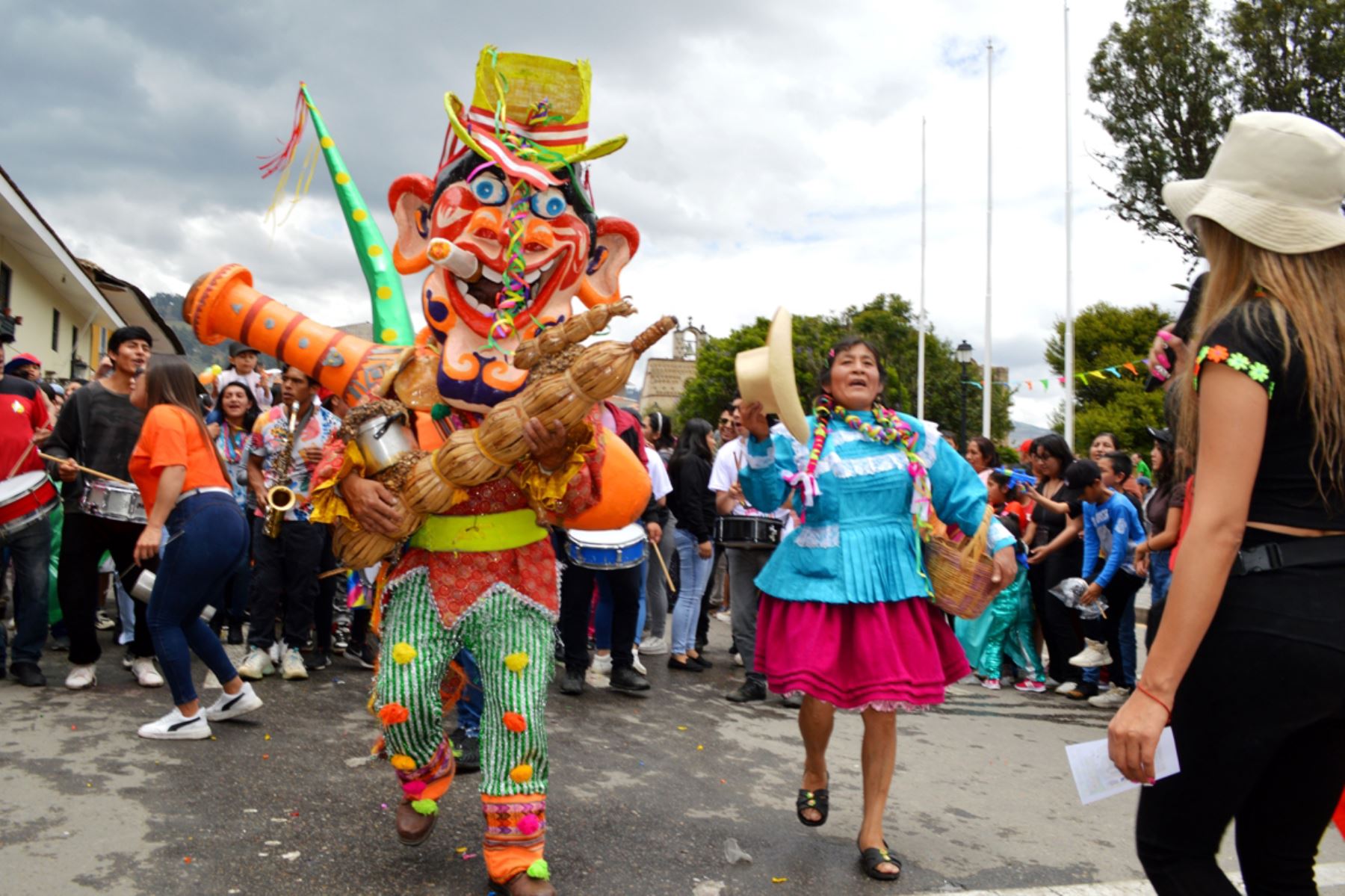 Carnaval del Reencuentro, en Cajamarca. ANDINA/Difusión