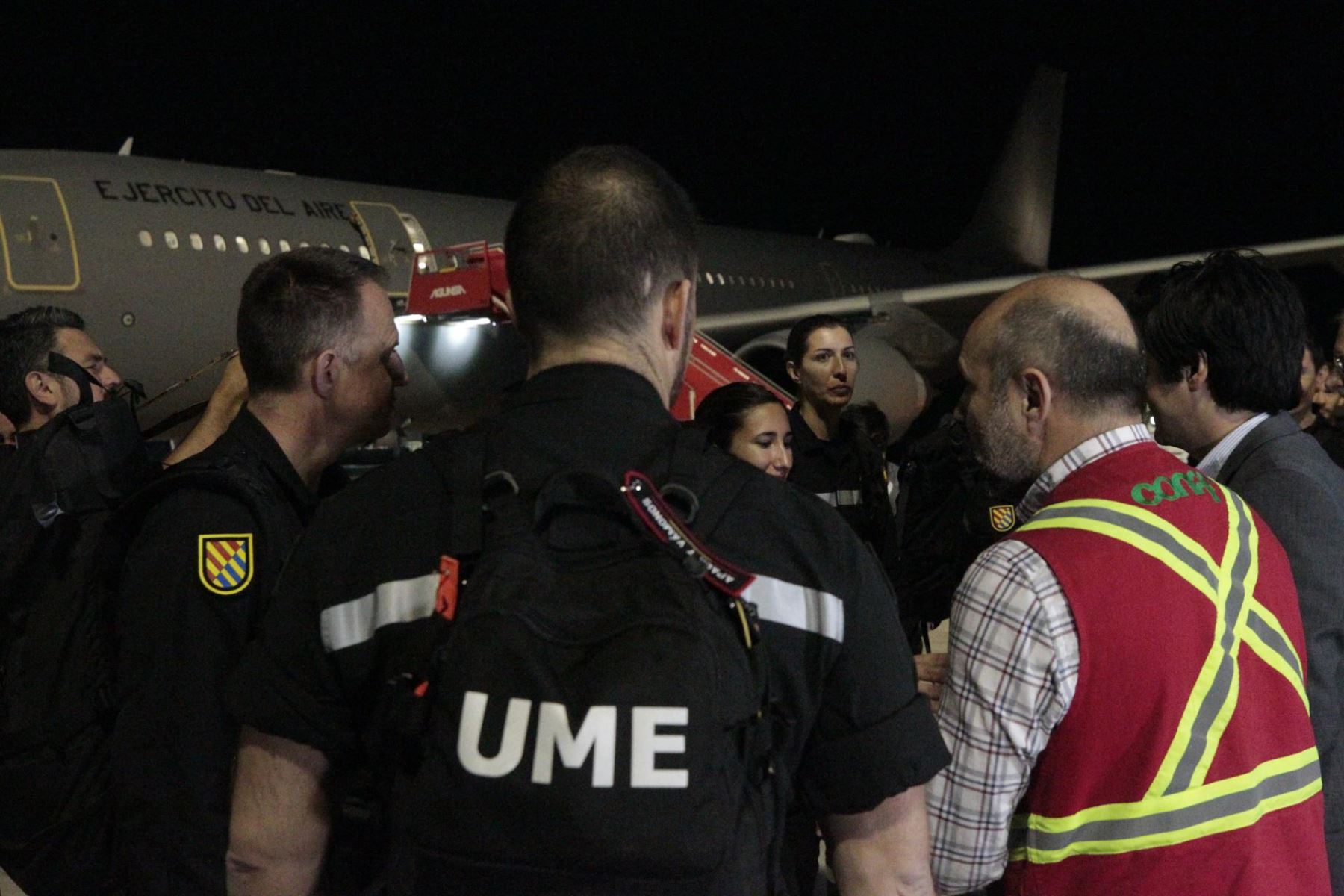 La UME llega a Chile en apenas 24 horas para ayudar contra los incendios