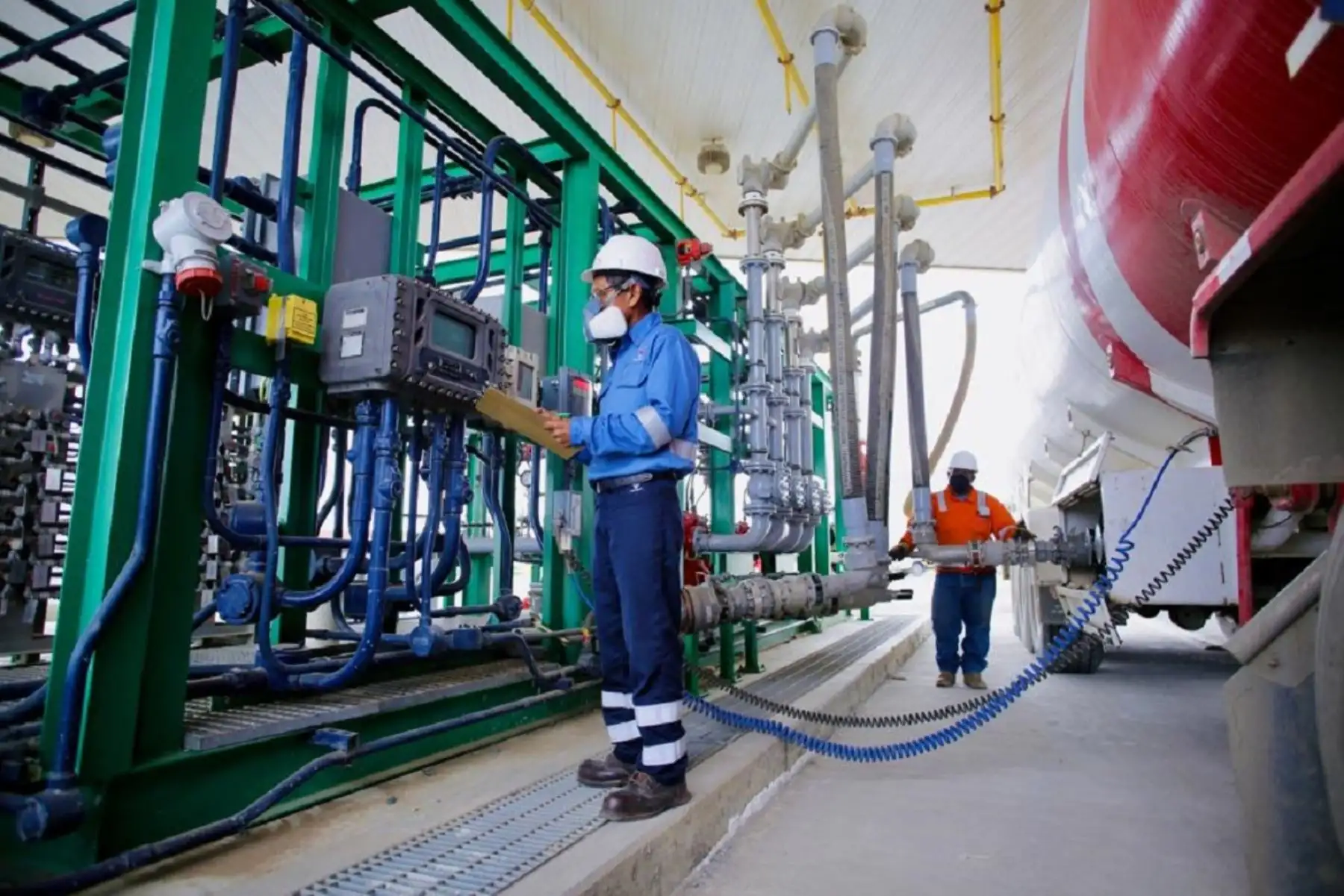 La Nueva Refinería Talara, empezó la producción de diésel B5 menor a 50 ppm (partes por millón) de azufre. Foto: Cortesía.