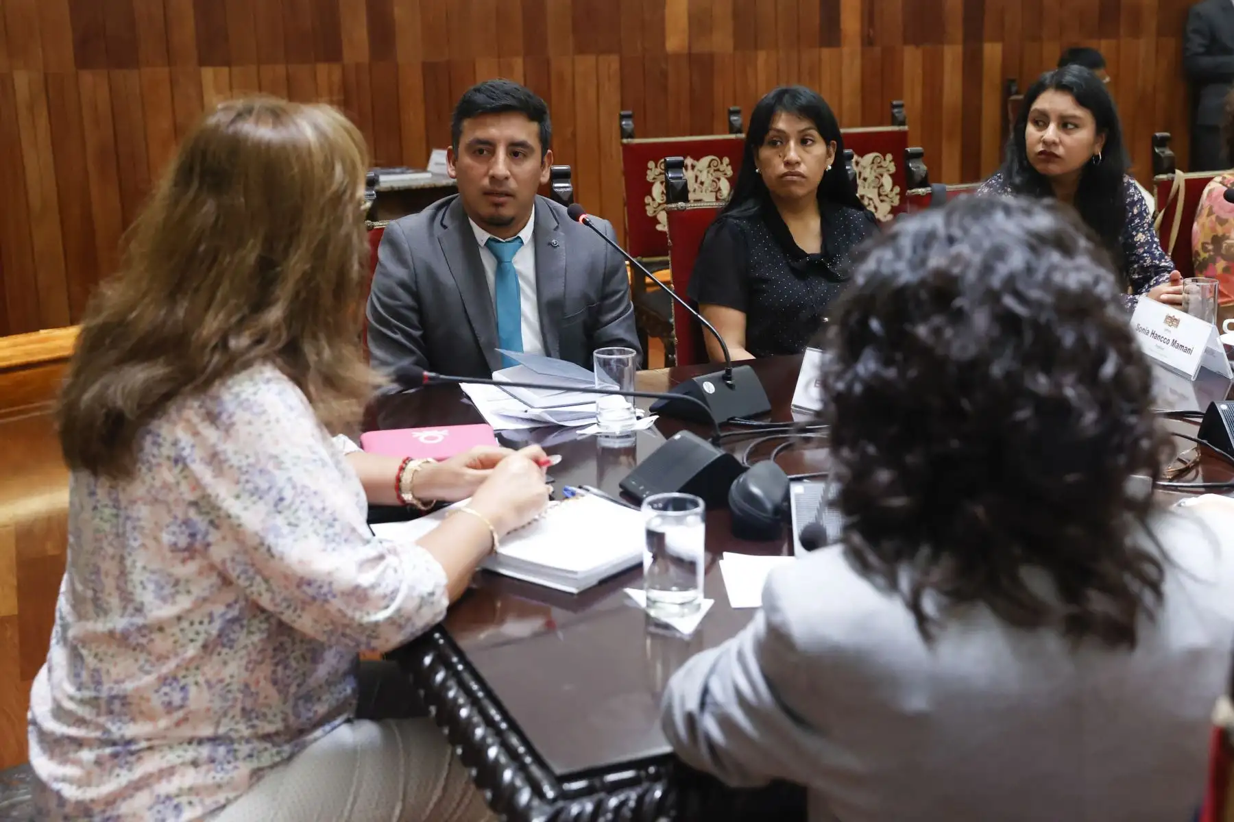 Presidenta Dina Boluarte sostuvo reunión con el alcalde distrital de Machu Picchu. Foto: ANDINA/ Prensa Presidencia