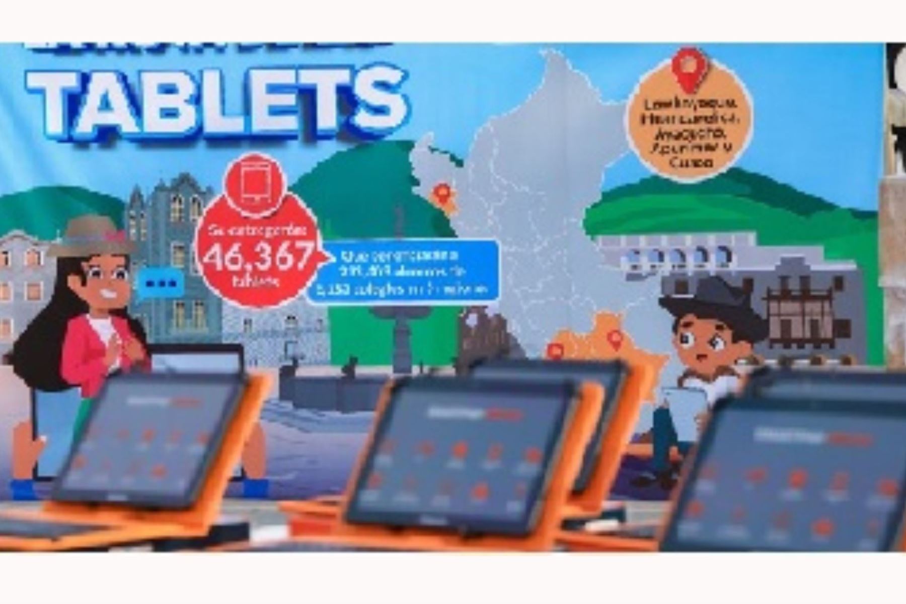 MTC entrega más de 46 mil tablets a cinco regiones del país