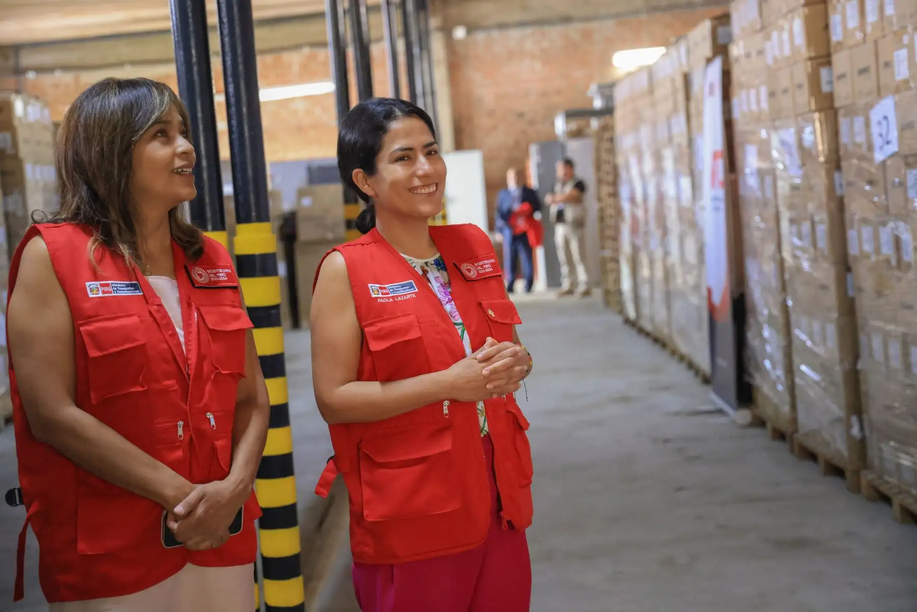 La ministra de Transportes y Comunicaciones, Paola Lazarte, supervisó el envío de 46 367 tablets a cinco regiones del país con el objetivo de contribuir con la conectividad y reducción de la brecha digital en las zonas rurales y de preferente interés social.

Foto:ANDINA/MTC