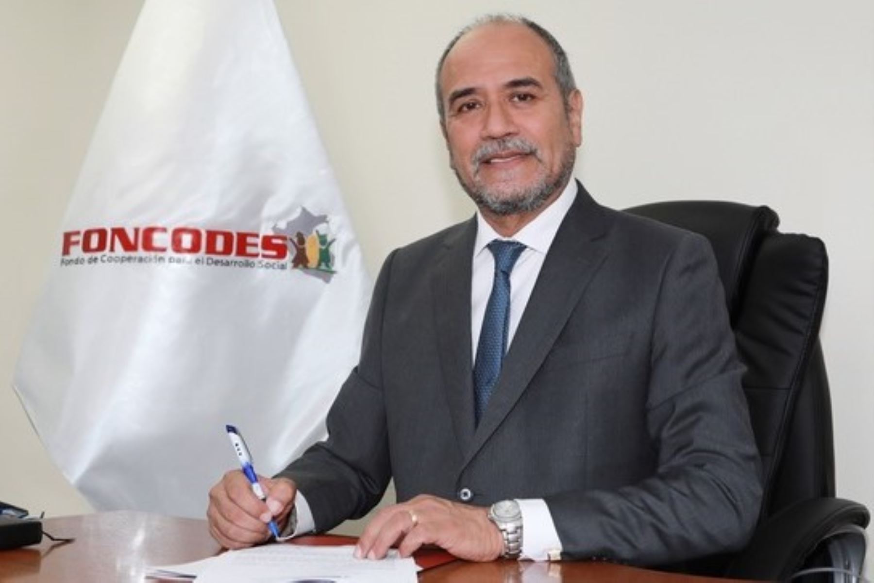César Adolfo Mallea Geiser, el nuevo director ejecutivo del Foncodes, es contador público colegiado certificado. Foto: Foncodes
