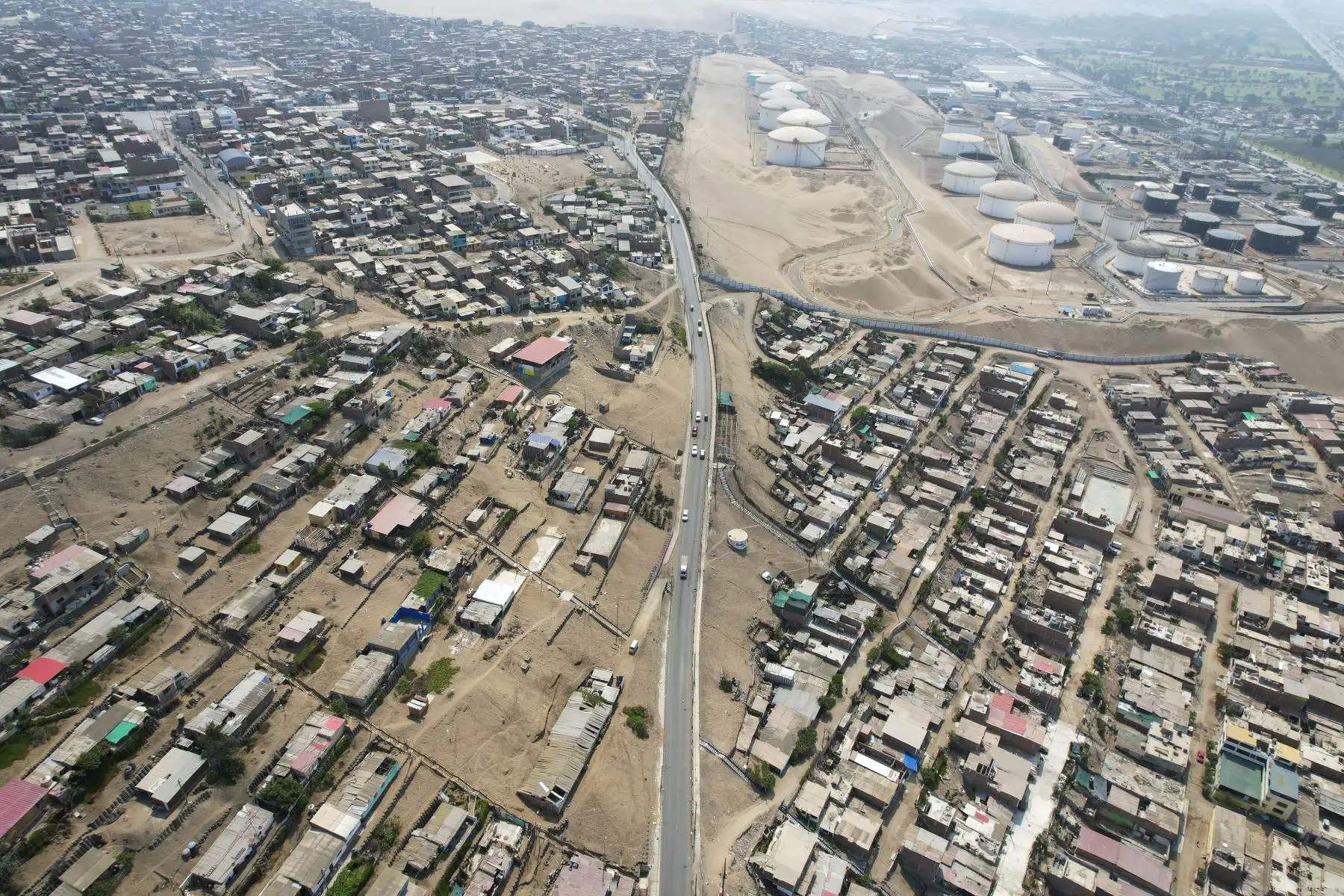 El 80% de casas en Lima son producto de la autoconstrucción y eso incrementa su riesgo.
Foto:ANDINA/Juan Carlos Guzmán Negrini
