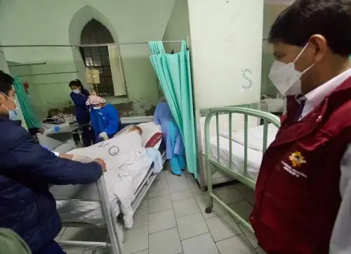 Diversos establecimientos de salud de Arequipa resultaron afectados por las lluvias intensas que se registran en diversas provincias de ese departamento.