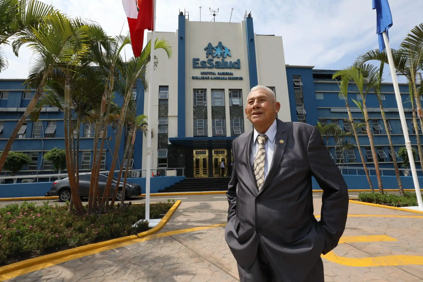 Desde el 10 de febrero de 1941, el Hospital Nacional Guillermo Almenara Irigoyen del Seguro Social de Salud (EsSalud) se mantiene como uno de los centros de salud del país que más proezas médicas ha realizado, convirtiéndolo en un ejemplo para médicos y profesionales de la salud de todo el Perú.
Foto:ANDINA/EsSalud
