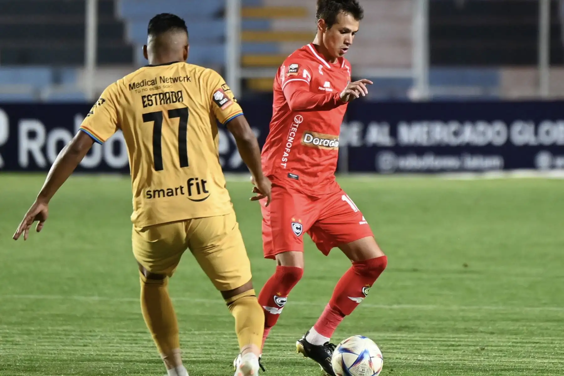 Cienciano vence al Cusco FC  en el partido correspondiente a la cuarta fecha del Torneo Apertura de la Liga 1 Betsson 2023 en el Garcilaso de la Vega de Cusco.
Foto: Cienciano