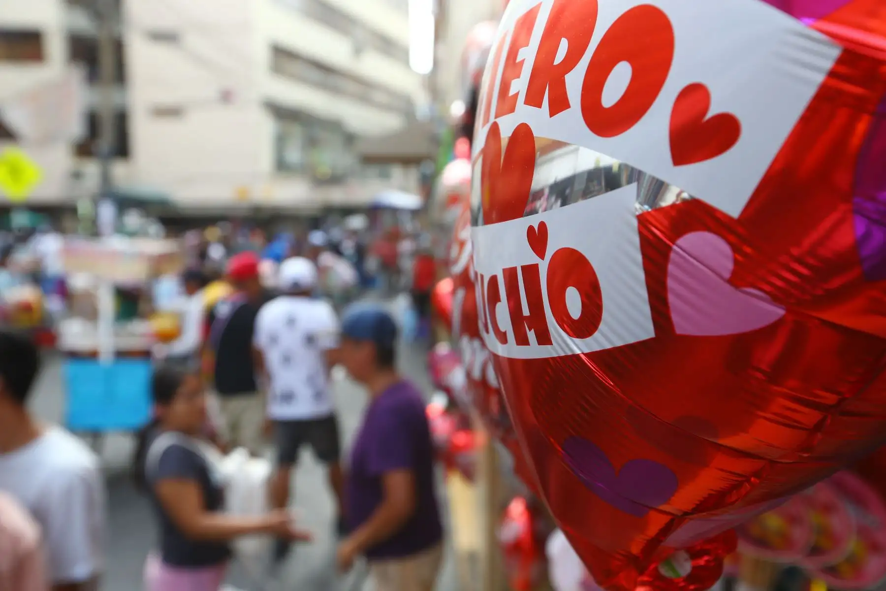 Previo al Día de San Valentín, que se celebra este martes 14 de febrero , ciudadanos asisten al Mercado de Flores y Mercado Central para comprar los regalos y sorpresas para sus parejas y amistades.
Foto: ANDINA/Eddy Ramos