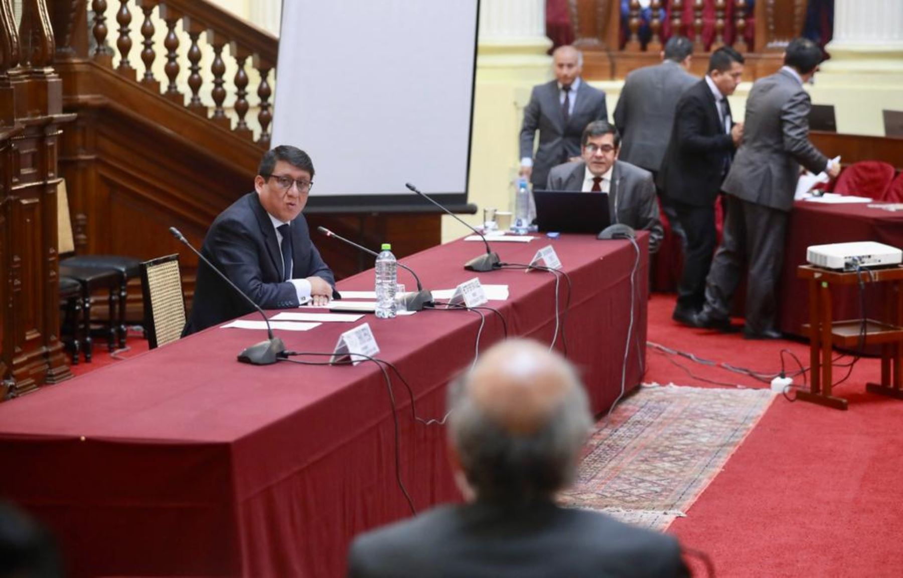 Comisión de Fiscalización recibió a directivos del Inpe. Foto: ANDINA/Difusión