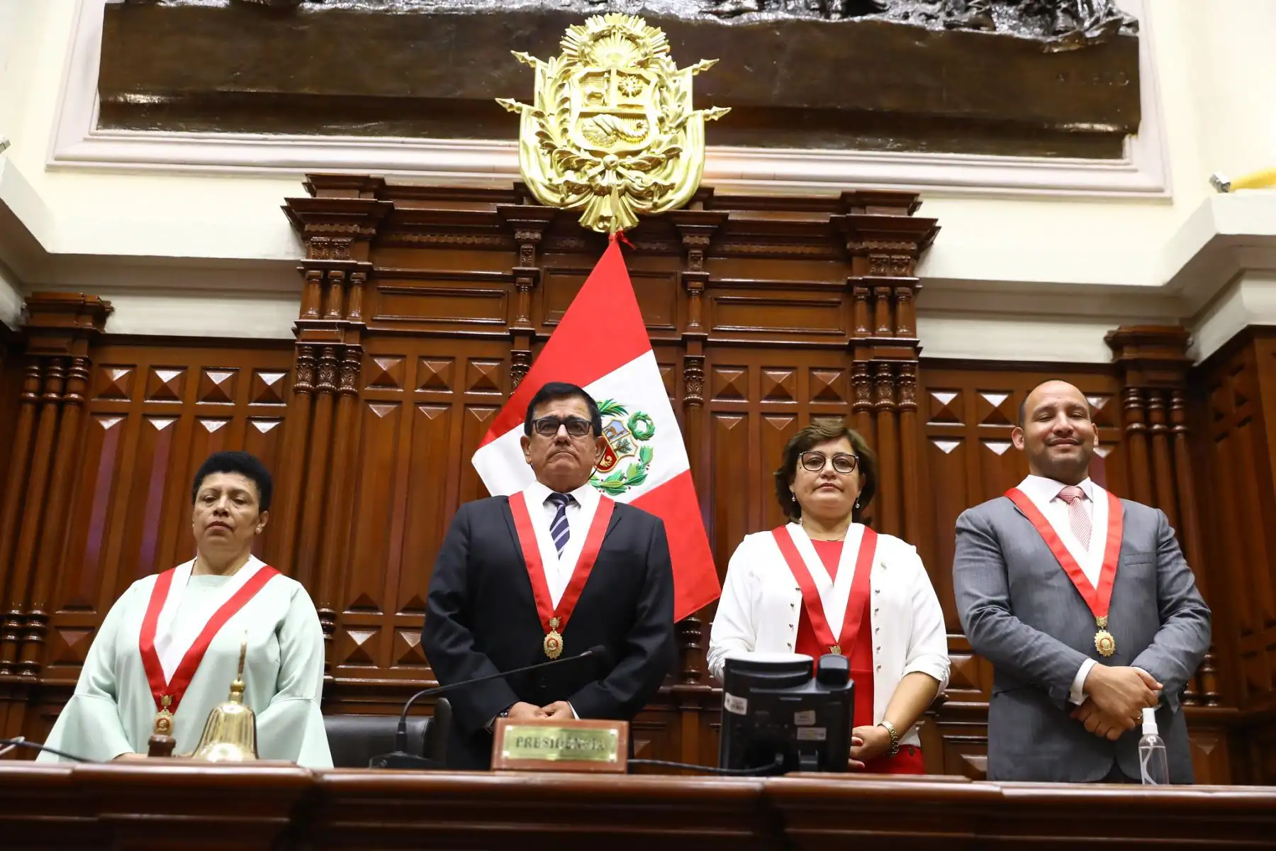 Silvia Monteza, congresista del partido Acción Popular, representante de la región Cajamarca, fue elegida como la nueva segunda vicepresidenta del Congreso de la República.
Foto:Congreso