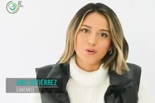 Amy Gutiérrez es parte de la campaña contra la violencia hacia la mujer.