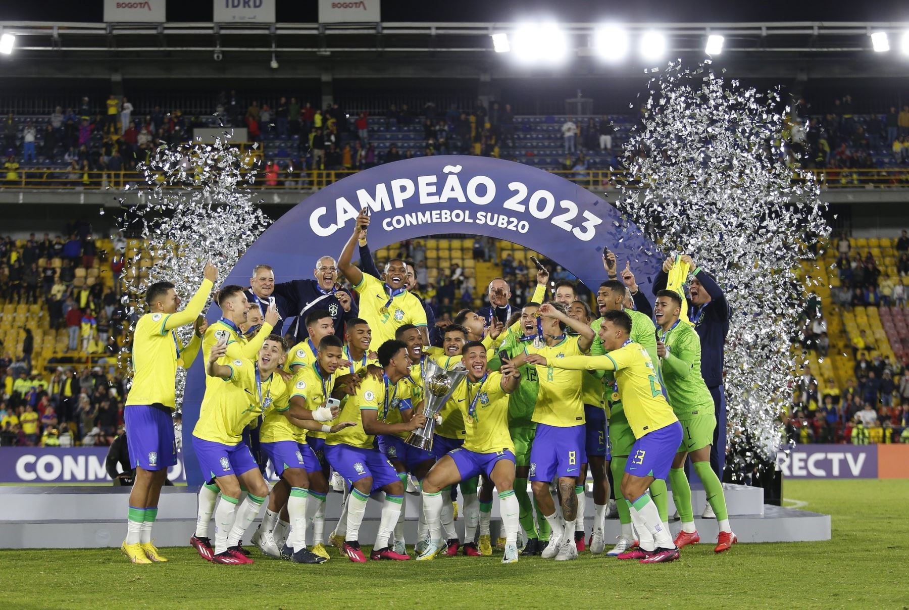 Brasil se coronó campeón del Sudamericano Sub-20