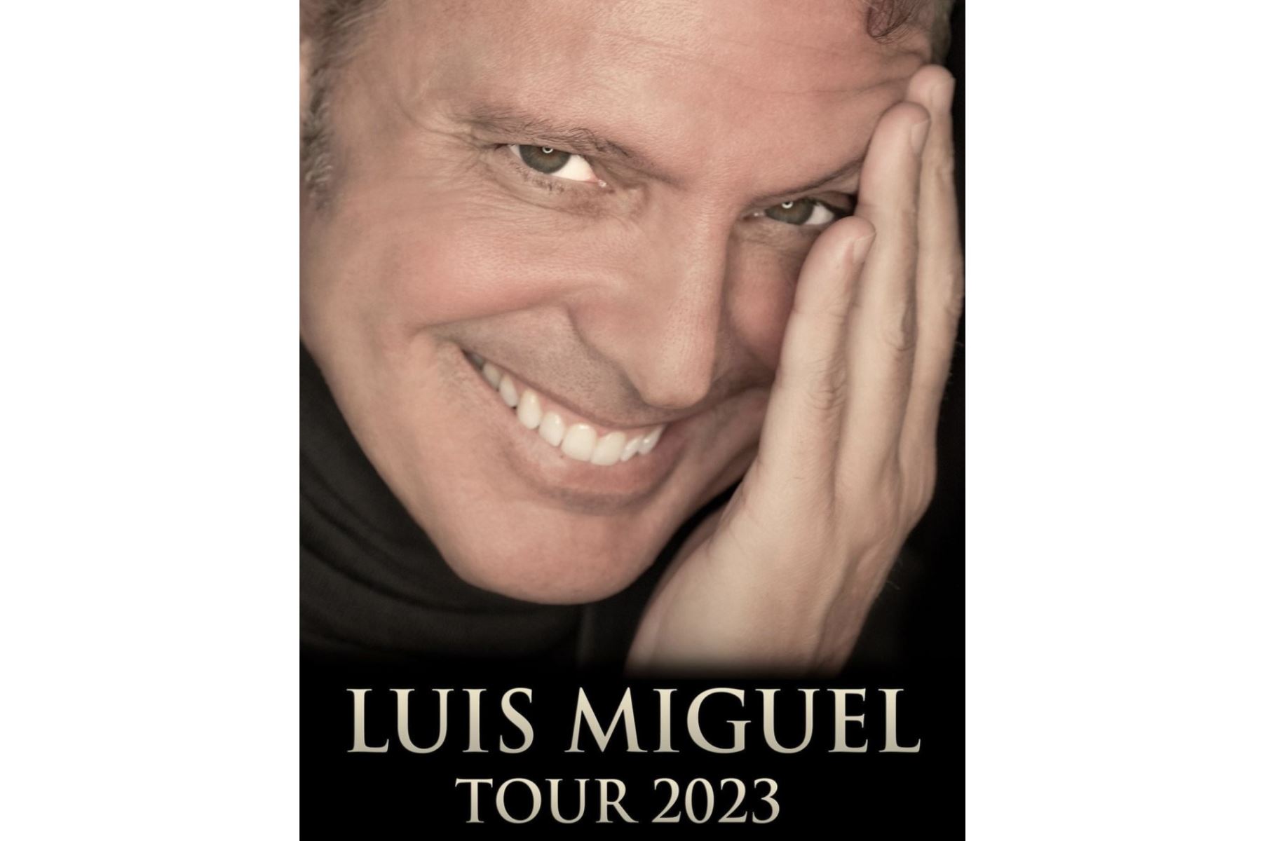 El cantante mexicano anunció la gira Luis Miguel Tour 2023 el 14 de febrero pasado. Foto: INTERNET/Medios