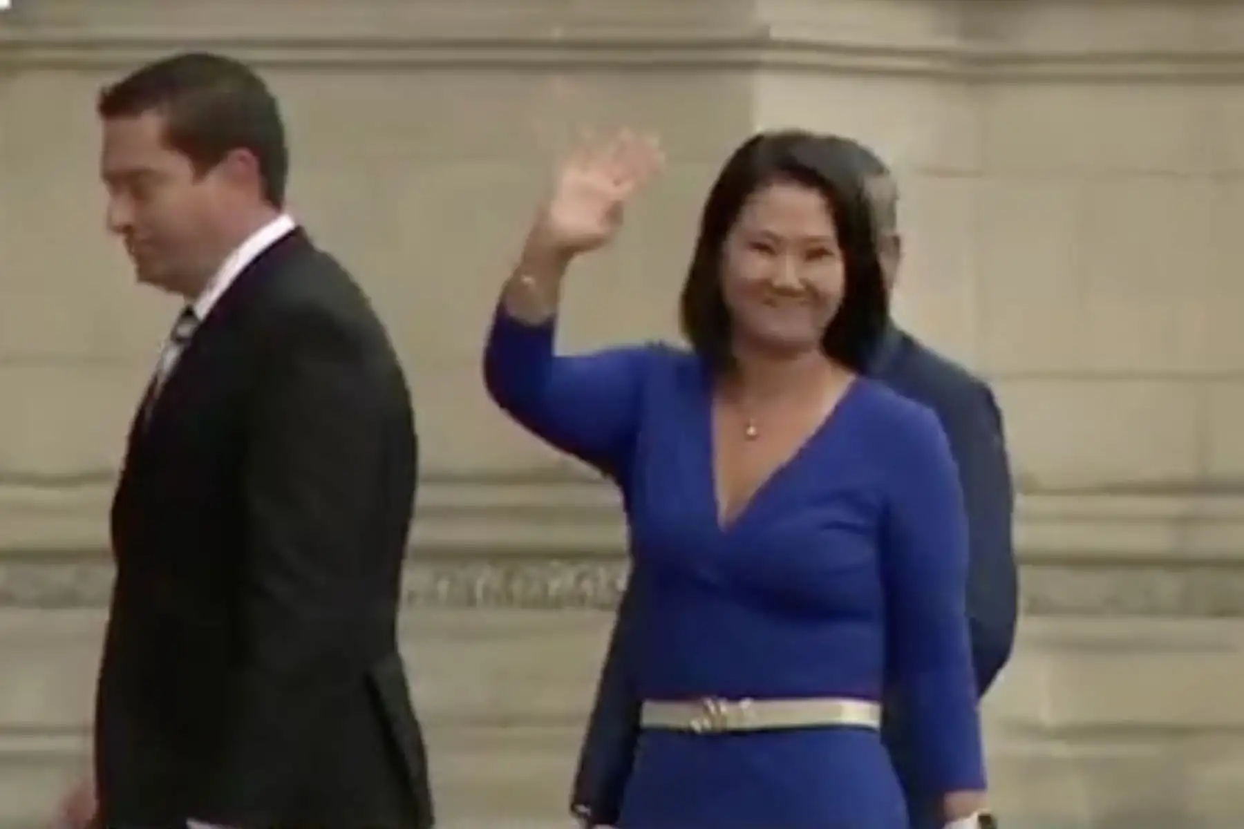 Excandidata presidencial, Keiko Fujimori. Captura TV