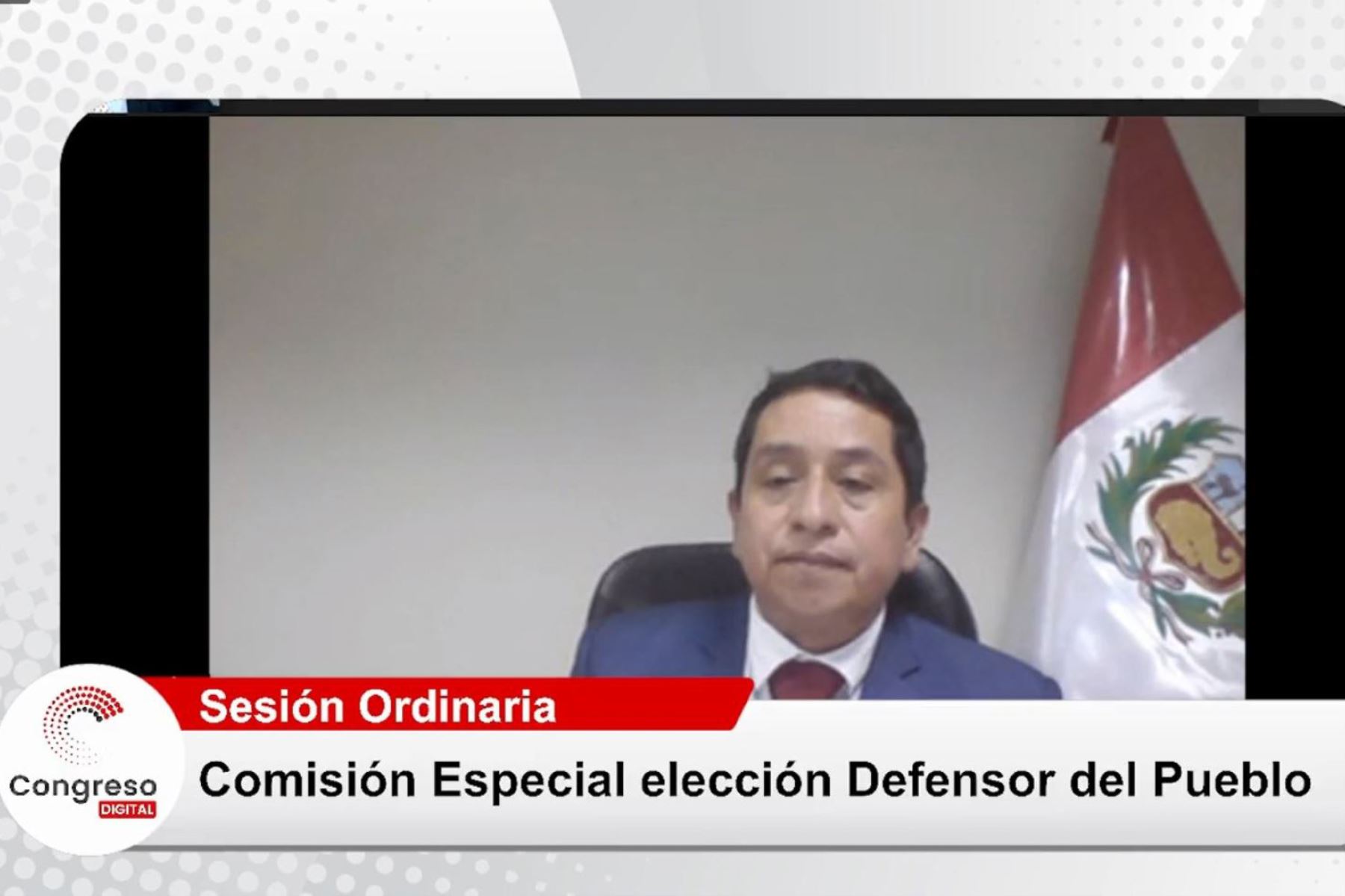 Comisión Especial para la elección del Defensor del Pueblo.