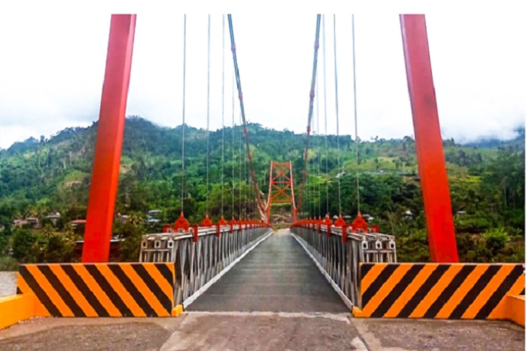 La culminación del puente Unión Mantaro contribuirá al desarrollo económico y social del Vraem. Foto: MTC