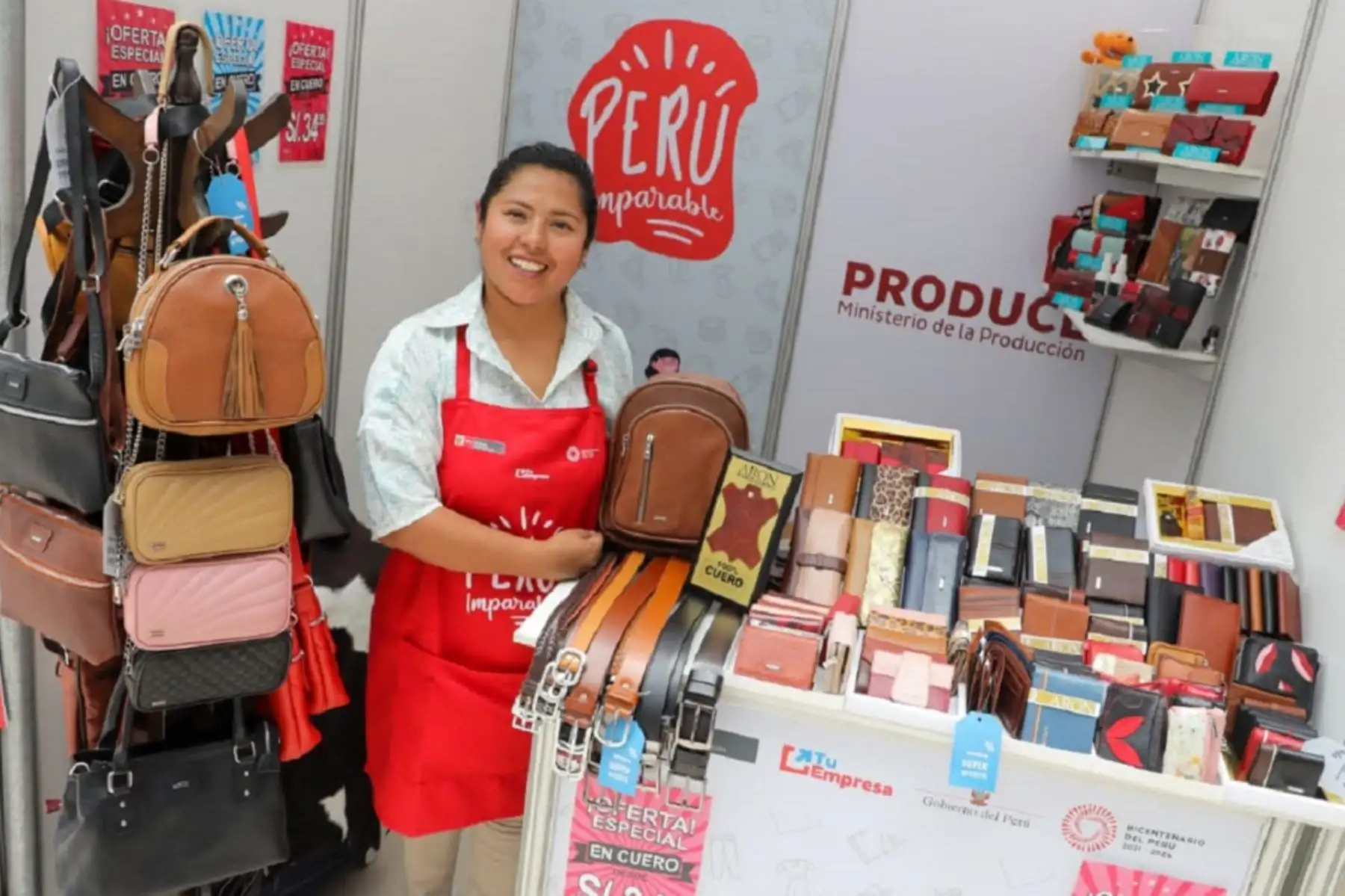 Feria Perú Imparable en el Centro Comercial Real Plaza de Puruchuco, en Ate,  reúne a 32 mypes de diversas regiones del país. Foto: Cortesía.
