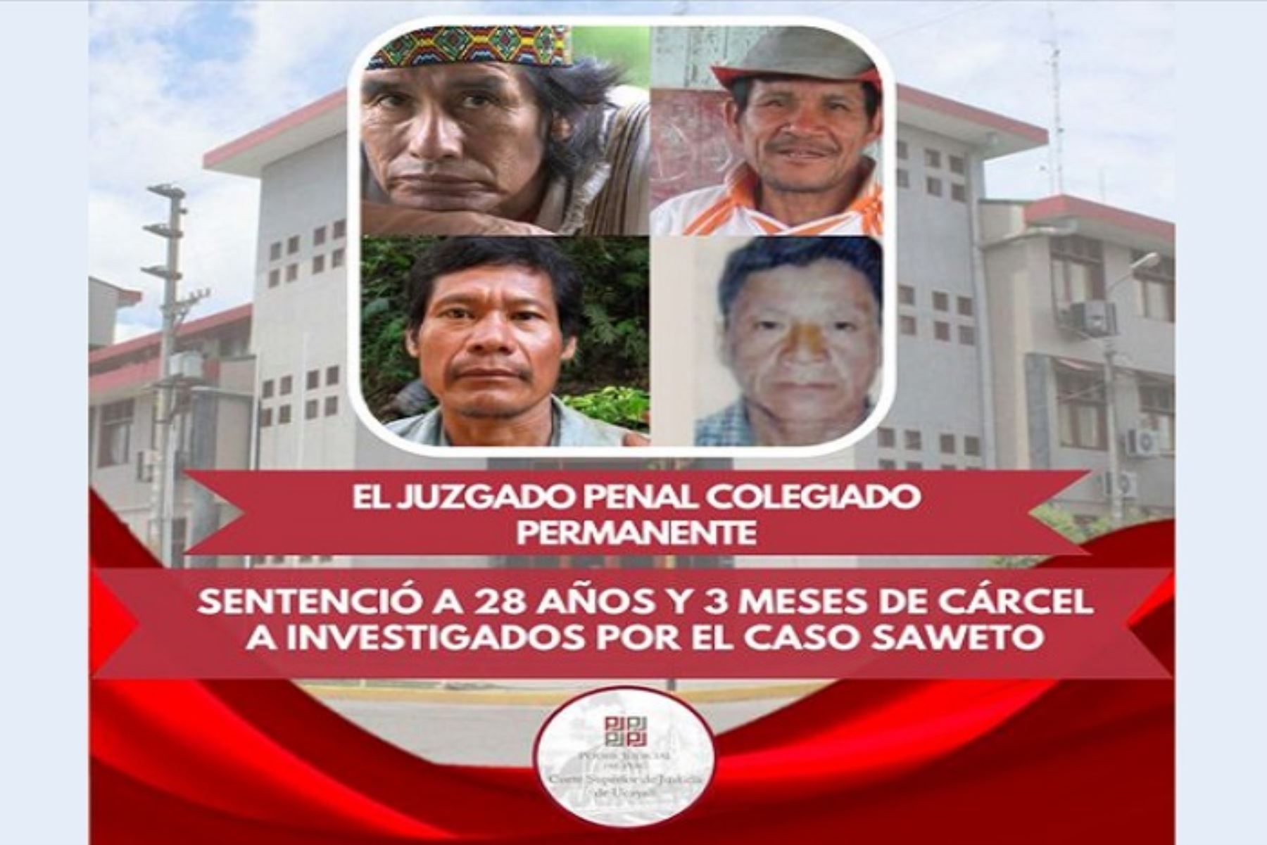 El 1 de setiembre del 2014, los líderes indígenas Edwin Chota Valera, Leoncio Quintisima Melendez, Jorge Ríos Pérez y Francisco Pinedo Ramírez fueron asesinados.