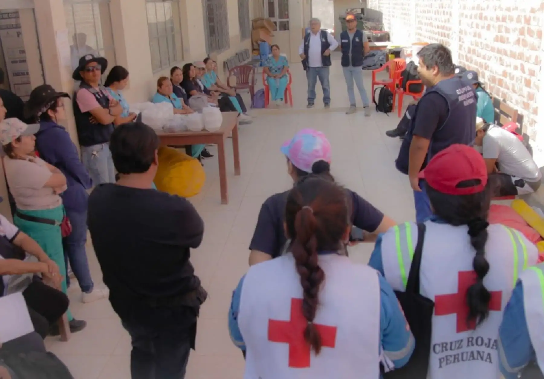 Un equipo del Centro Nacional de Epidemiología, Prevención y Control de Enfermedades del Minsa se encuentra en Arequipa para establecer una vigilancia epidemiológica en las localidades afectadas por eventos naturales. Foto: ANDINA/difusión.